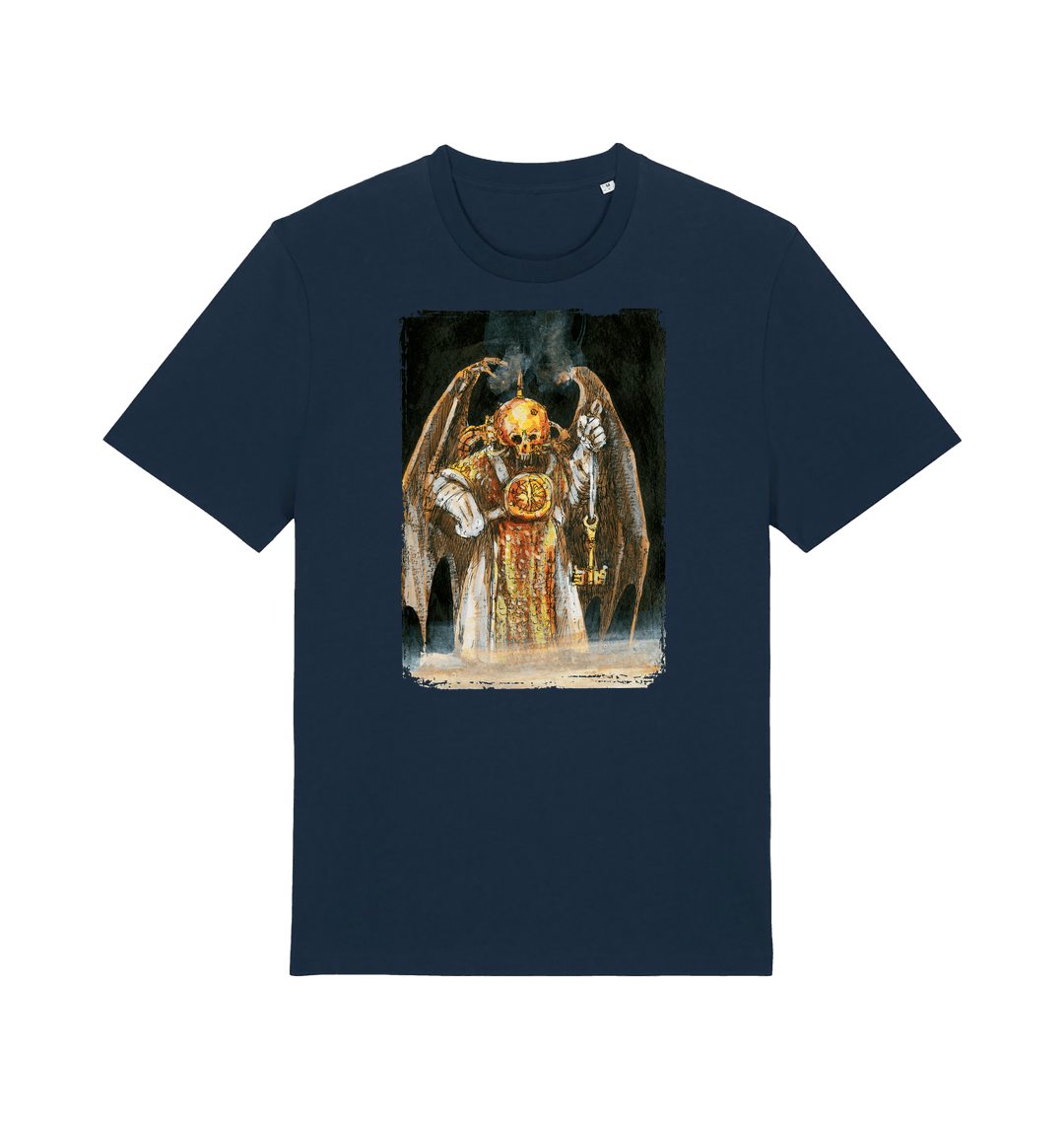 French Navy Printed T-shirt
